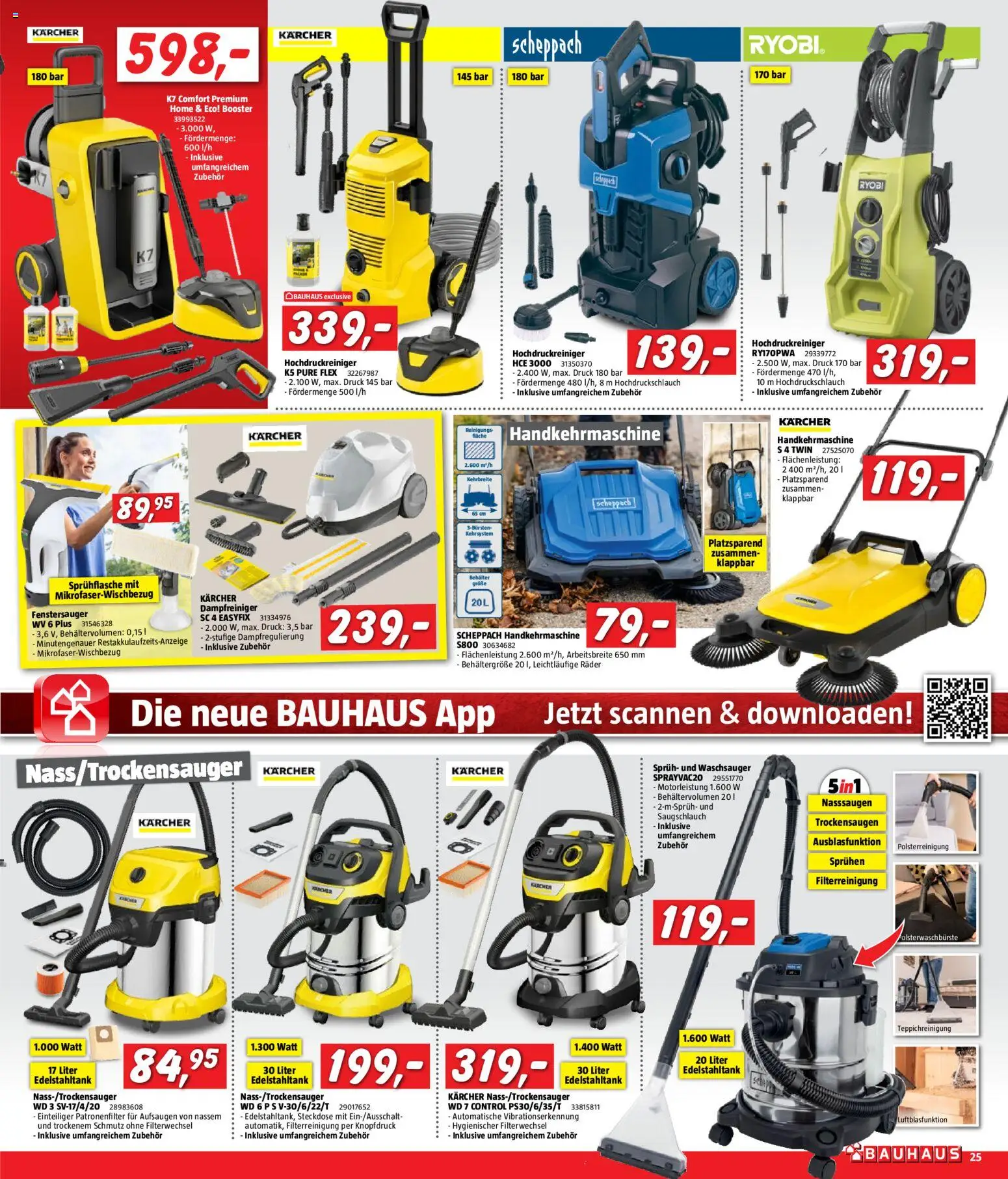 Bauhaus Prospekt aktuell gültig ab 01.04.2026 | Seite: 25