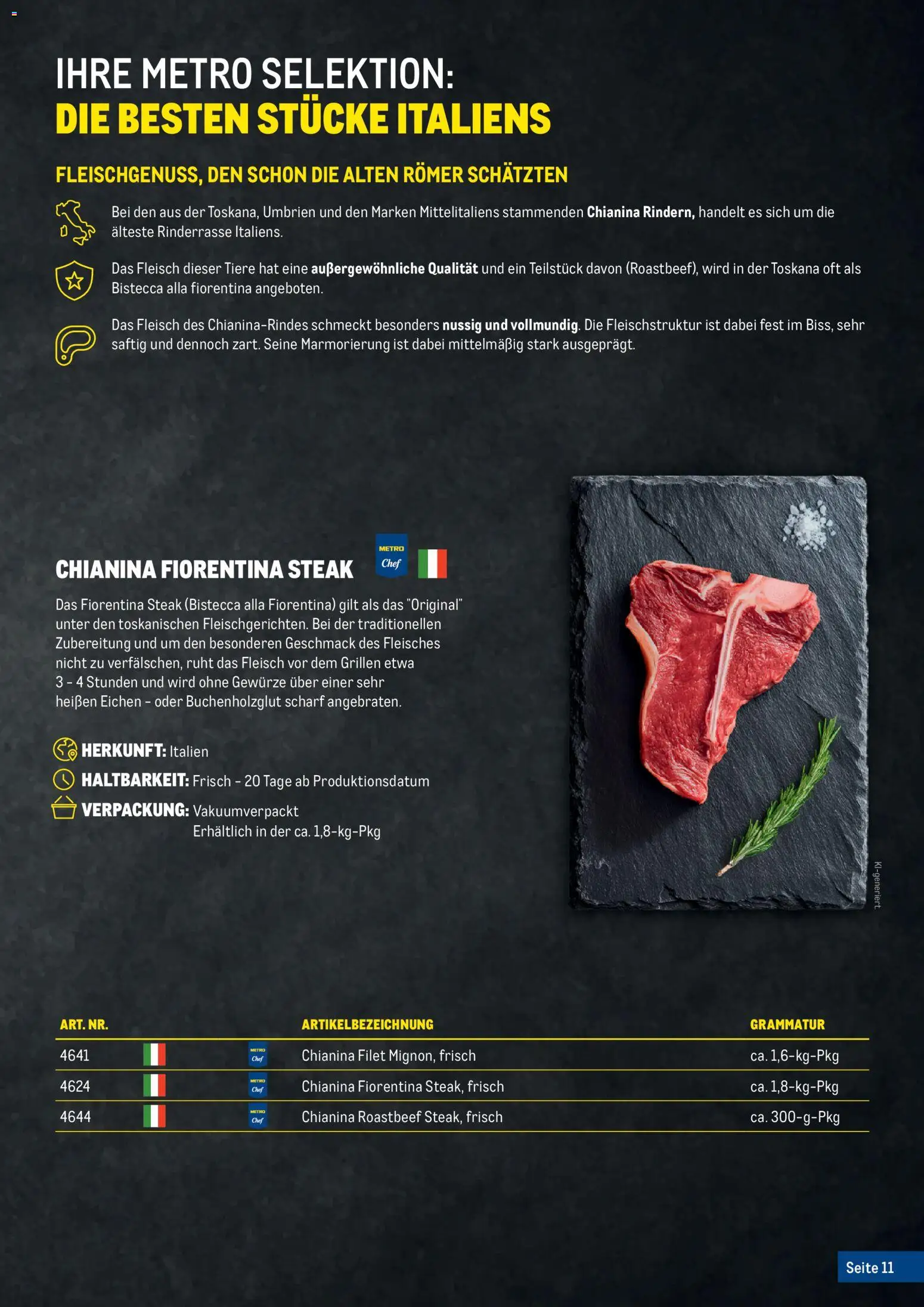 Metro Fleischkatalog gültig ab 20.02.2026 | Seite: 11