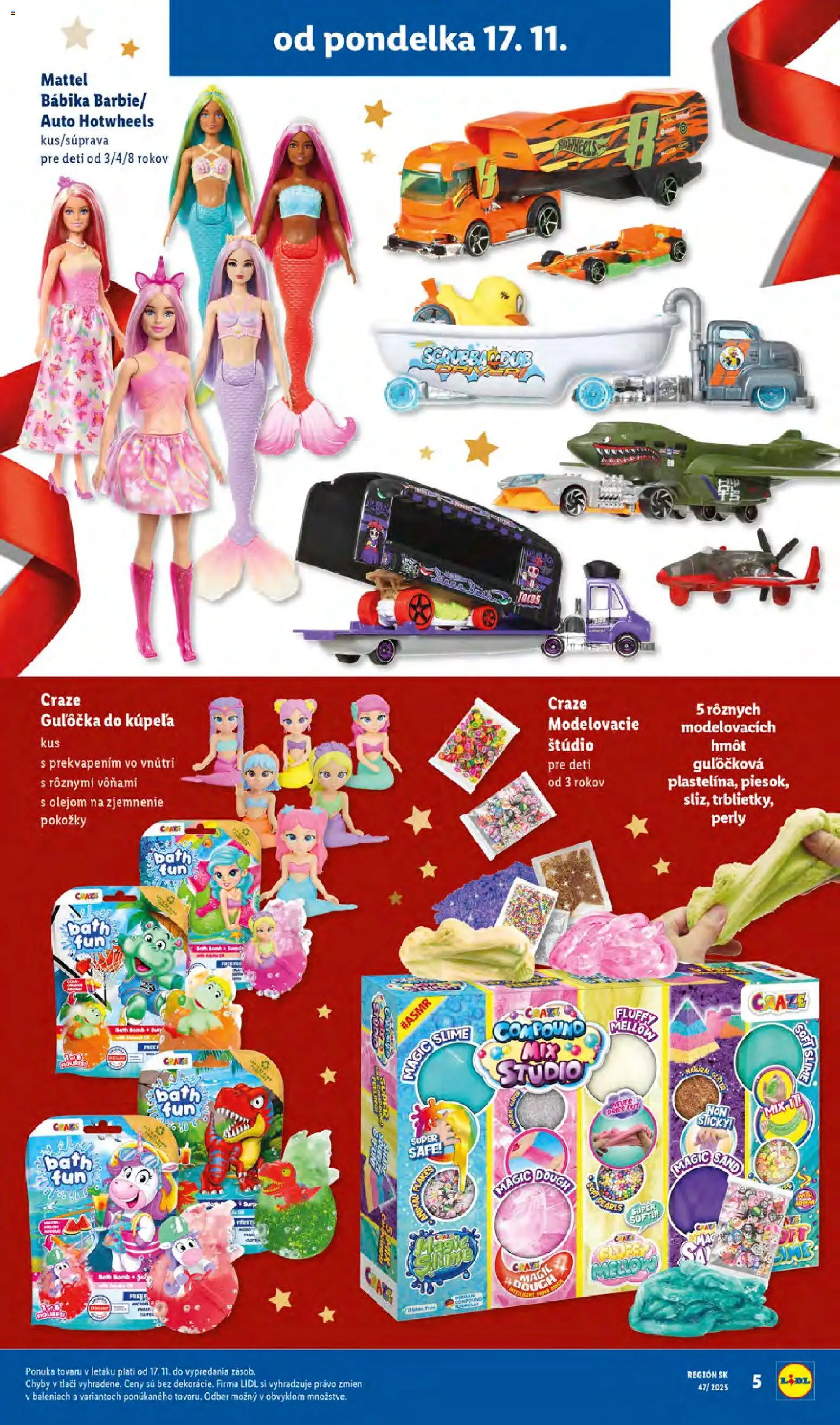 Nové Lidl akcie – leták je platný od 24.11.2025 | Strana: 5