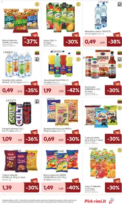 Rimi leidinys galioja nuo 31.03.2026 | Puslapis: 33 | Prekių: Kukurūzai, Energinis gėrimas, Traškučiai, Mineralinis vanduo