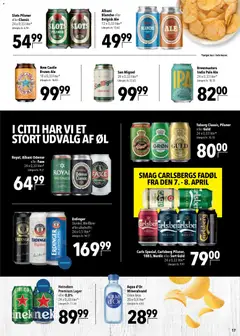 CITTI Markt Dänemark-Werbung ab 25.03.2026 gültig | Seite: 17 | Produkte: Erdinger, Carlsberg, Öl, Weißbier