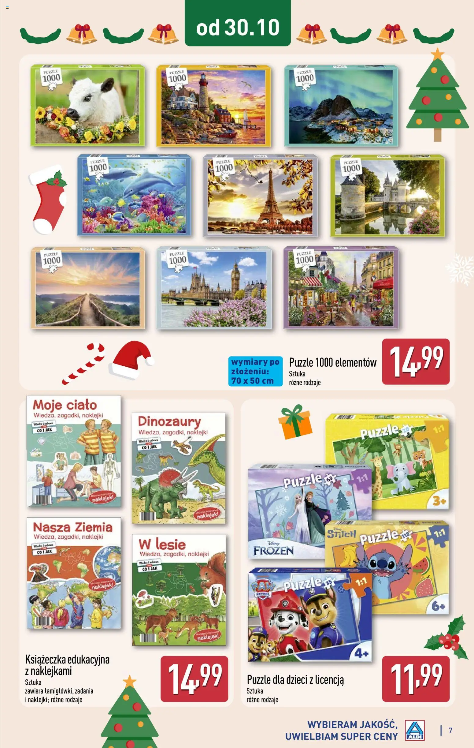 Aldi Gazetka - Katalog zabawek od 05.11.2025 | Strona: 7 | Produkty: Ziemia, Naklejki