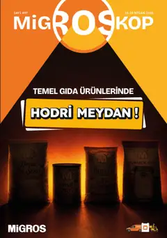 16.04.2026 tarihinden itibaren geçerli olan Migros kataloğu önizlemesi