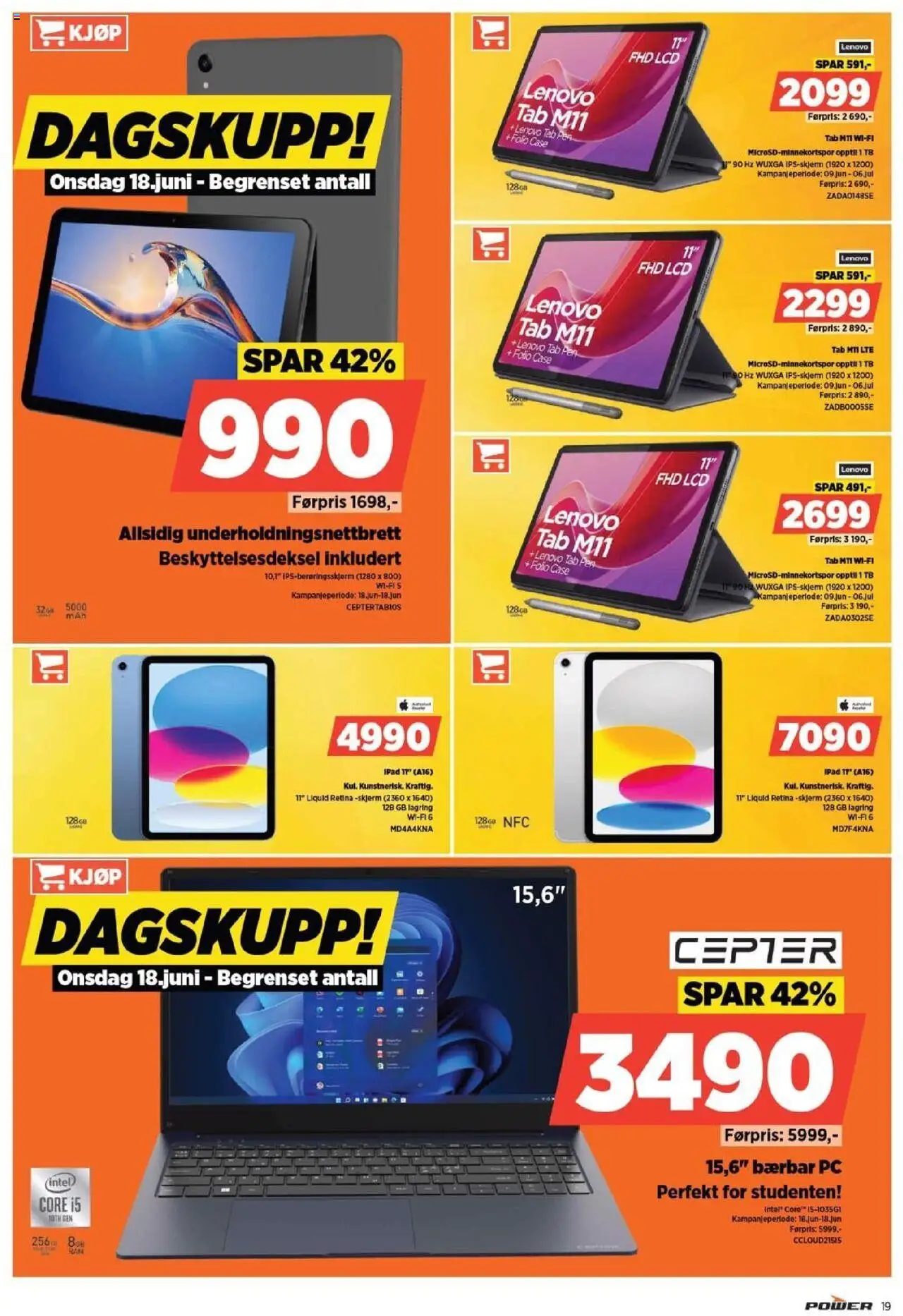 | Side: 19 | Produkter: Skjerm, Pc, Thon en boite, Суміш дитяча