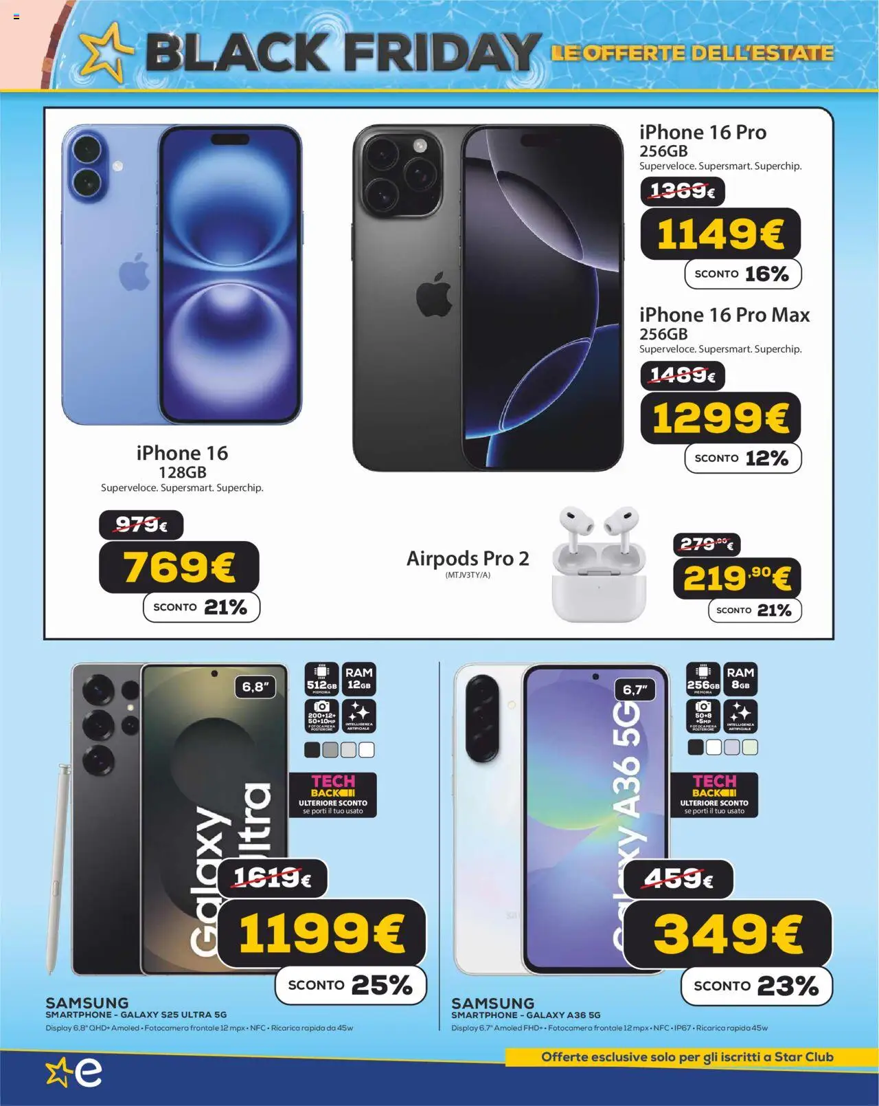Volantino Euronics del 05.06.2025 | Pagina: 14 | Prodotti: Iphone, Smartphone, Fotocamera, Samsung