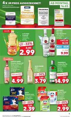 JULES MUMM Sekt, Medium Dry je 0,75-1-FI. ab 16.03.2026 gültig | Seite: 5 | Produkte: Rum, Fisch, Gin, Ente