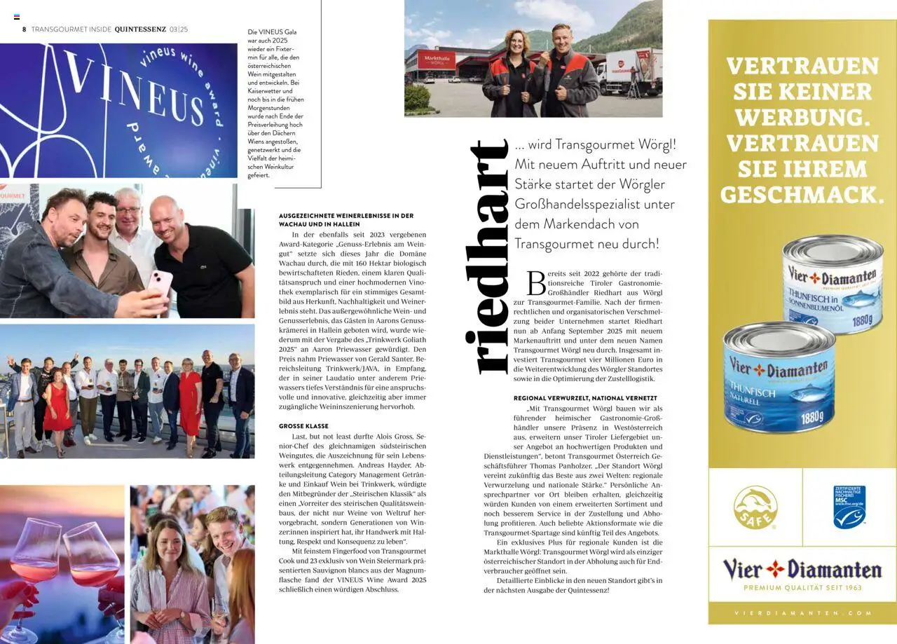 Transgourmet Quintessenz 03 | 2025 gültig ab 06.10.2025 | Seite: 6 | Produkte: Wein