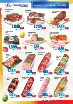 Mini šunka Mak, Mini šunka - pregled Trnava Promet kataloga - važi od 02.04.2026 | Strana: 2