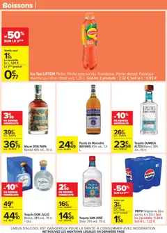 Carrefour - Prévisualisation de Carrefour catalogue halloween valide à partir de 21.10.2025 | Page: 38 | Produits: Pêche, Rhum, Tequila, Rhum Don Papa