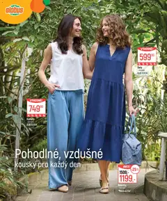 Náhled letáku Globus leták - Léto 2026 od 08.04.2026 | Strana: 2 | Produkty: Šaty, Globus, Kalhoty, Baleríny