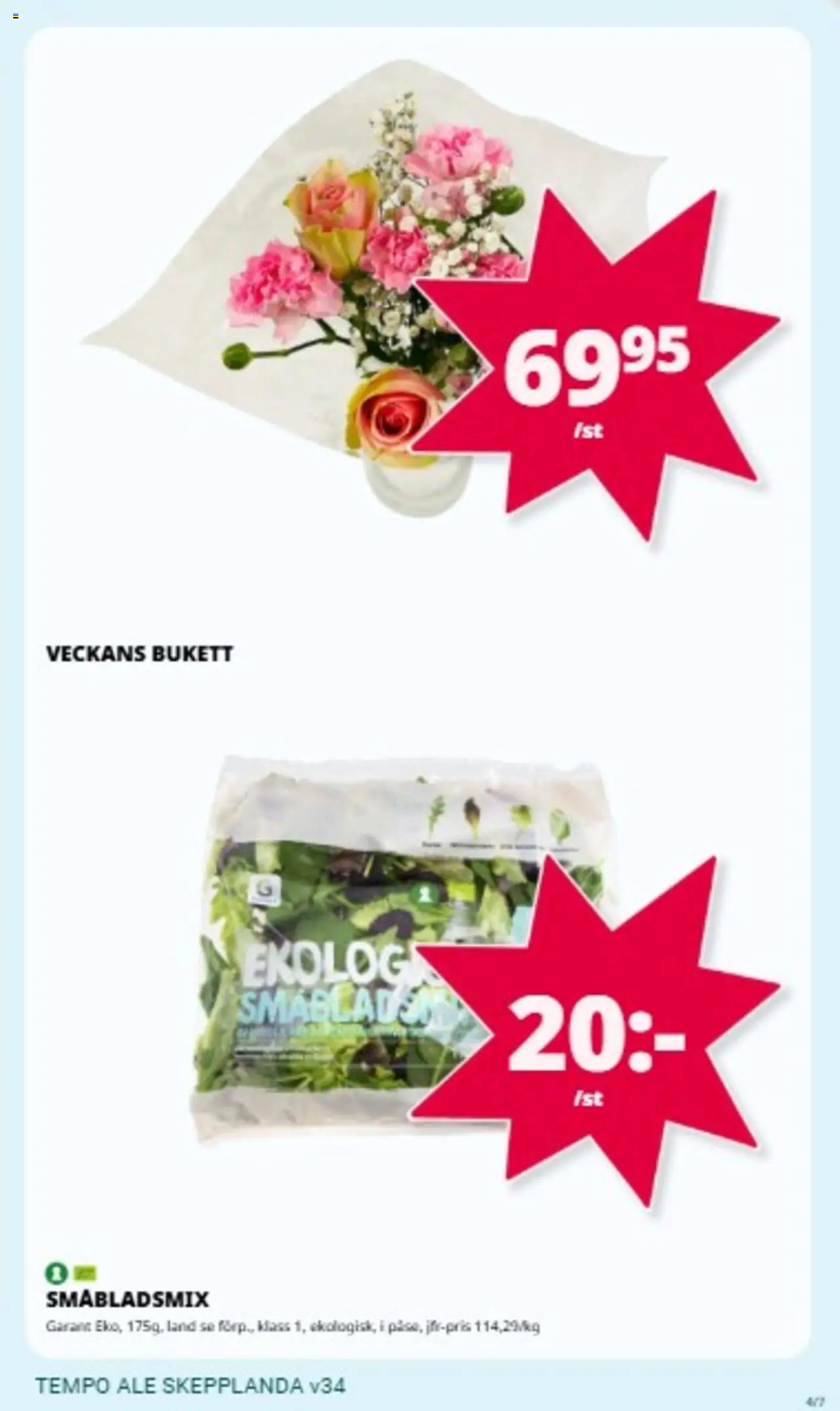 Tempo reklamblad aktuell från 18.08.2025 | Sida: 4