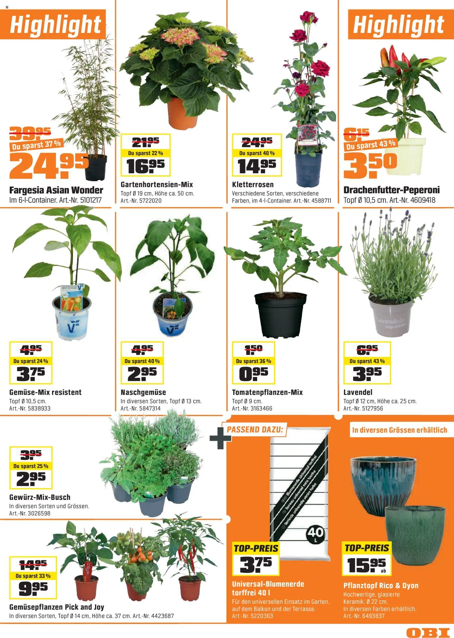 OBI - ALLES MACHBAR. BIBERSTARKE ANGEBOTE. – gültig ab 14.04.2026 | Seite: 3