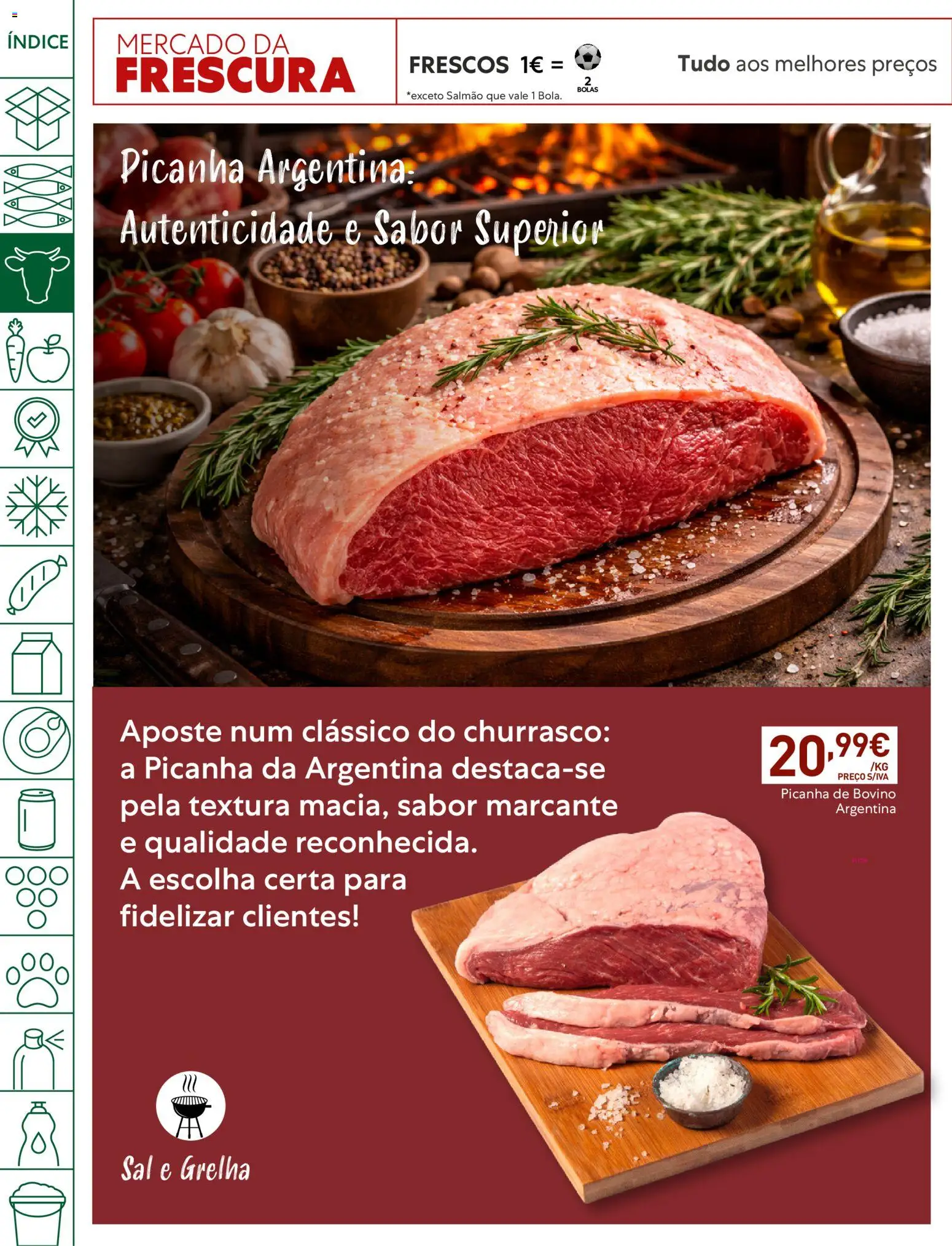 Recheio folheto │ válido de 10.03.2026 | Página: 10 | Produtos: Sal, Salmão