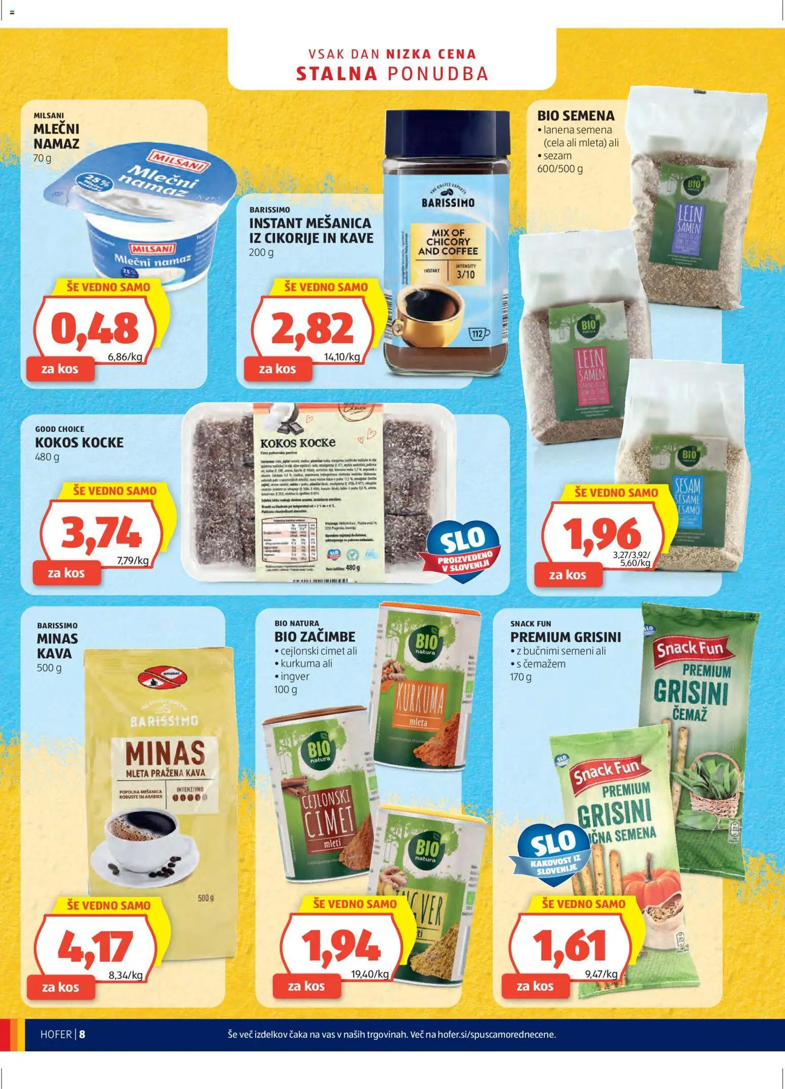 Hofer SI katalog | vrijedi od 01.04.2026 | Stranica: 8