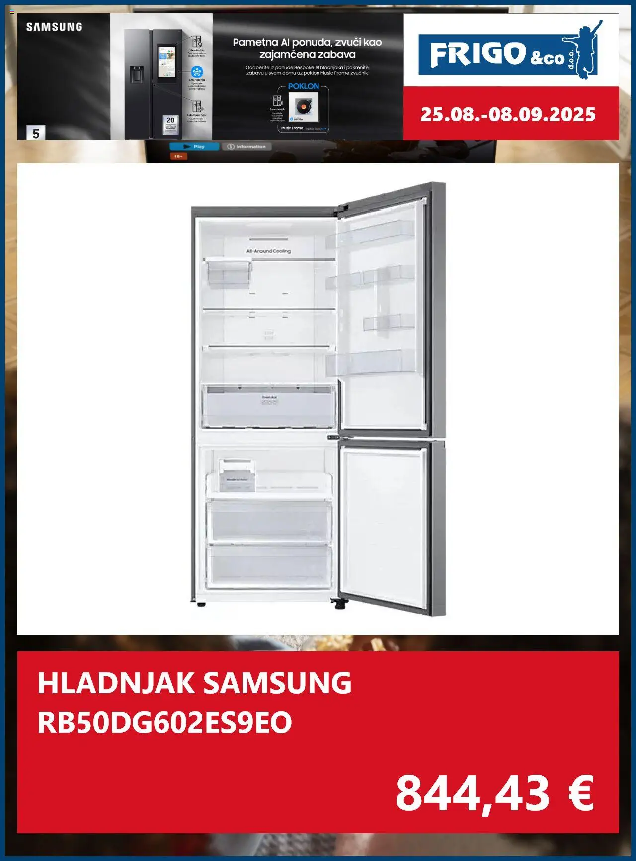 FRIGO & Co. katalog | vrijedi od 25.08.2025 | Stranica: 6 | Proizvodi: Zvučnik, Hladnjak