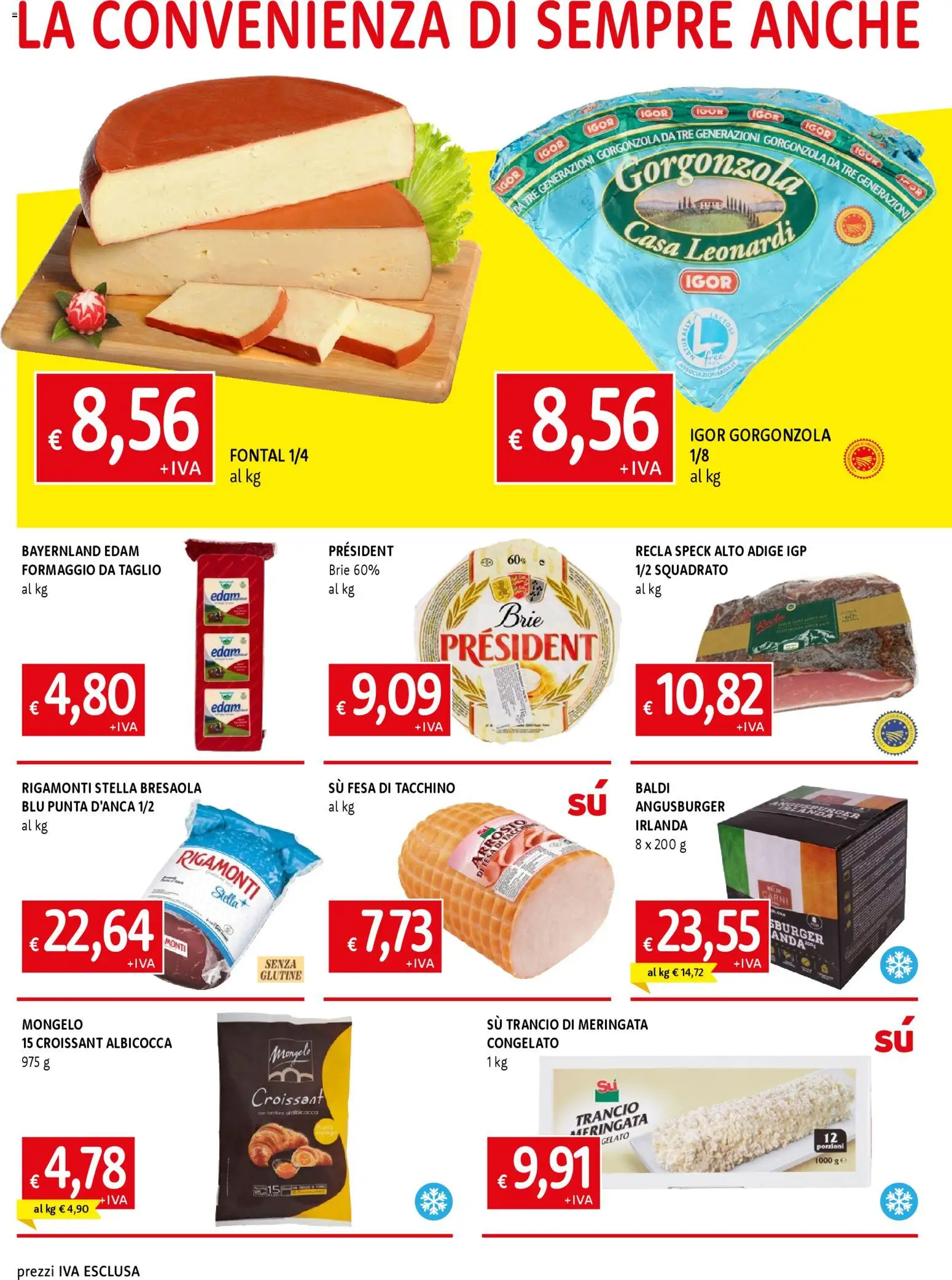 Volantino Galassia del 12.03.2026 | Pagina: 2 | Prodotti: Bresaola, Tacchino, Formaggio, Gorgonzola