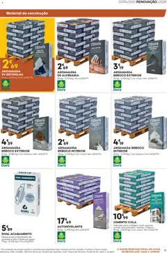 Pré-visualização BricoMarché folheto válido de 22.01.2026 | Página: 19 | Produtos: Argamassa, Base, Cimento, Massa
