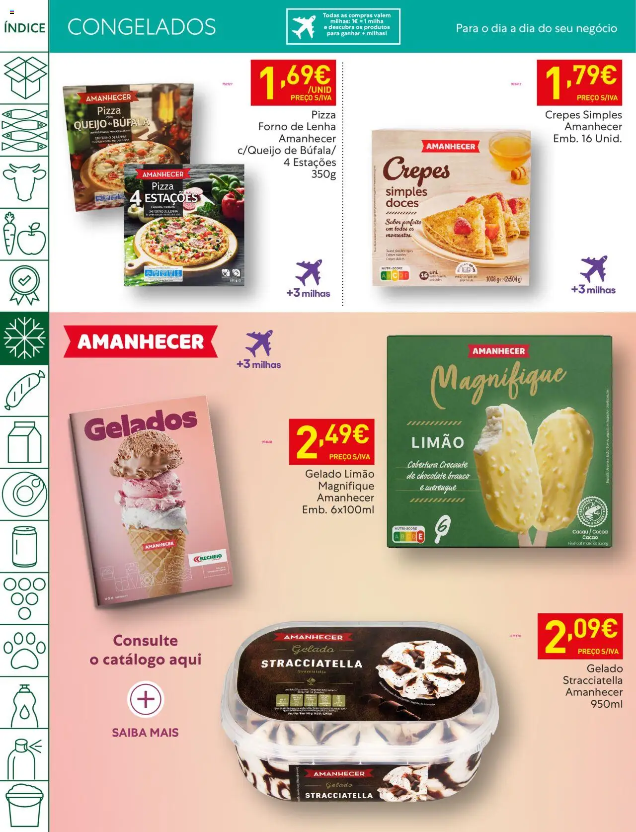 Recheio folheto │ válido de 16.09.2025 | Página: 18 | Produtos: Gelado, Queijo, Chocolate, Doces