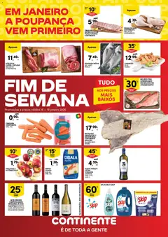 Pré-visualização Continente - Fim de Semana válido de 16.01.2026