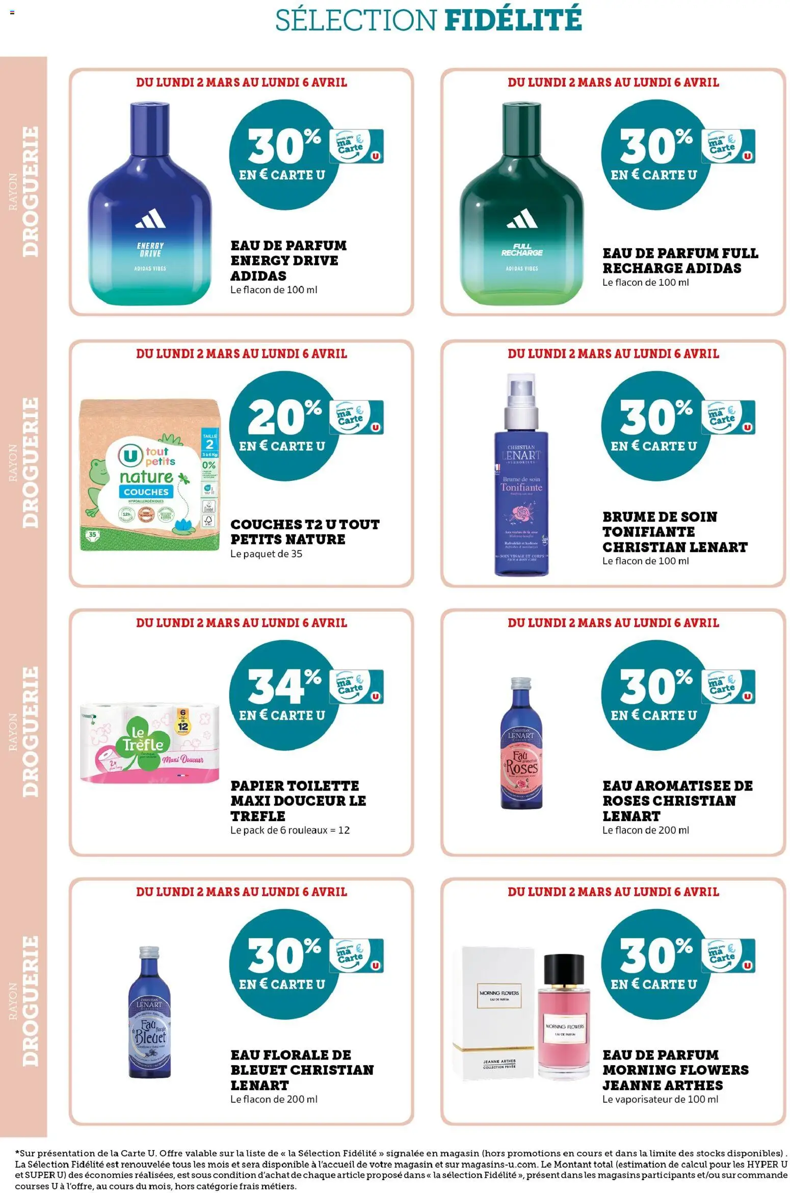 {H1} | Page: 10 | Produits: Couches, Parfum, Vaporisateur, Eau de parfum