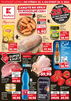 Náhled letáku Kaufland leták - Praha 8 od 22.04.2026