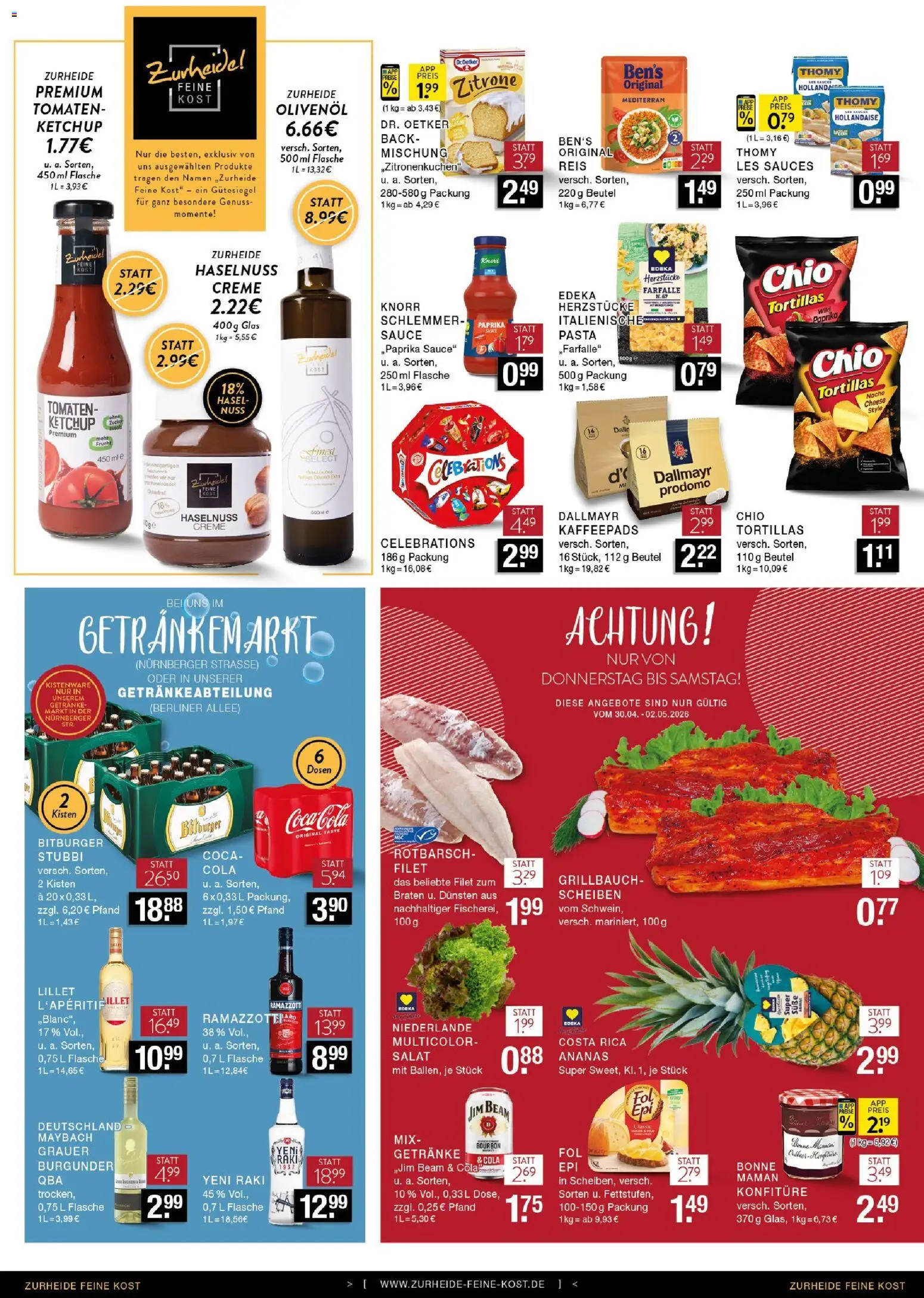 Edeka Zurheide Prospekt 	 – gültig ab 27.04.2026 | Seite: 8