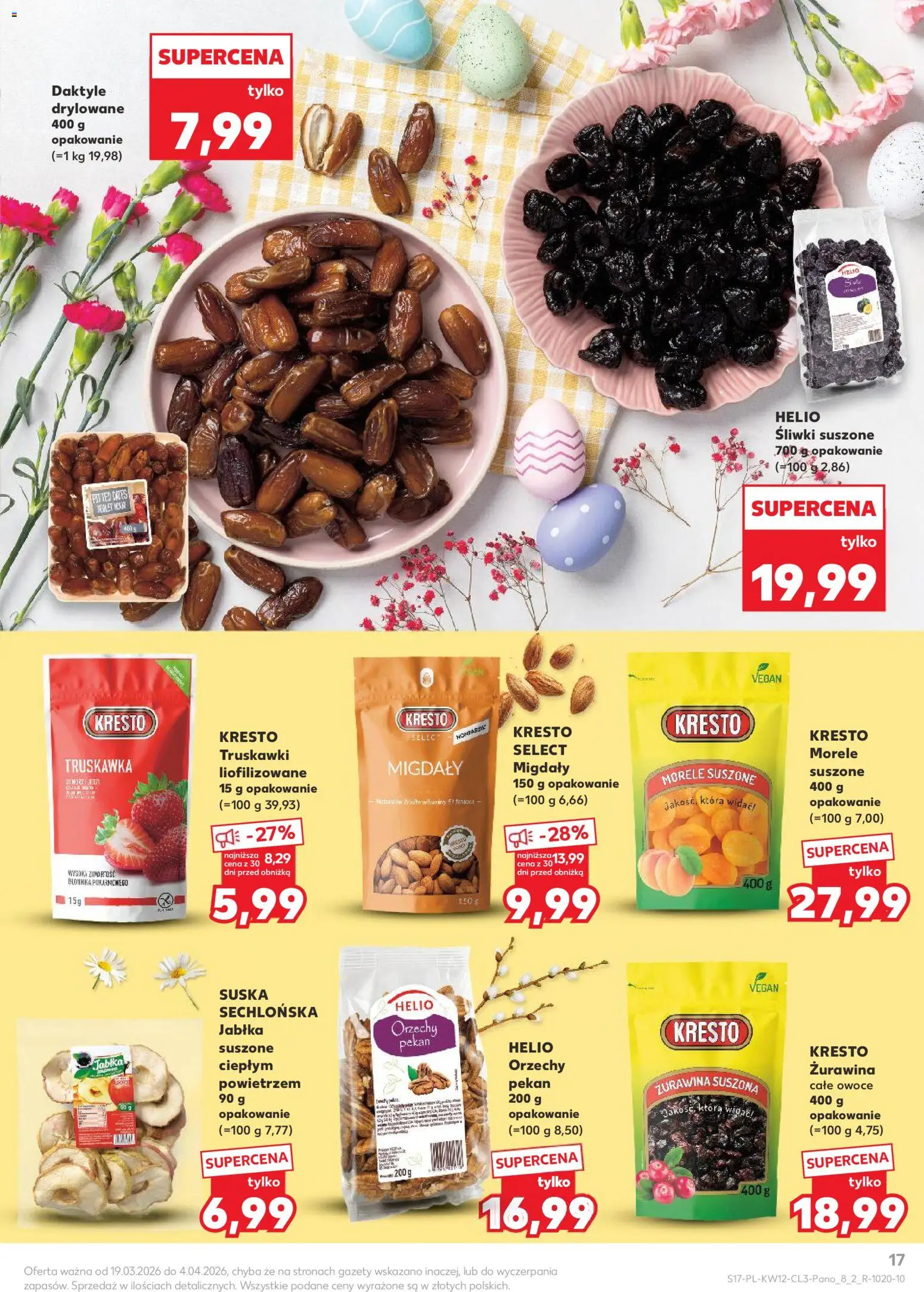 Kaufland Polsko leták - Jak święta kocham od 19.03.2026 | Strana: 17 | Produkty: Vegan, Jablka