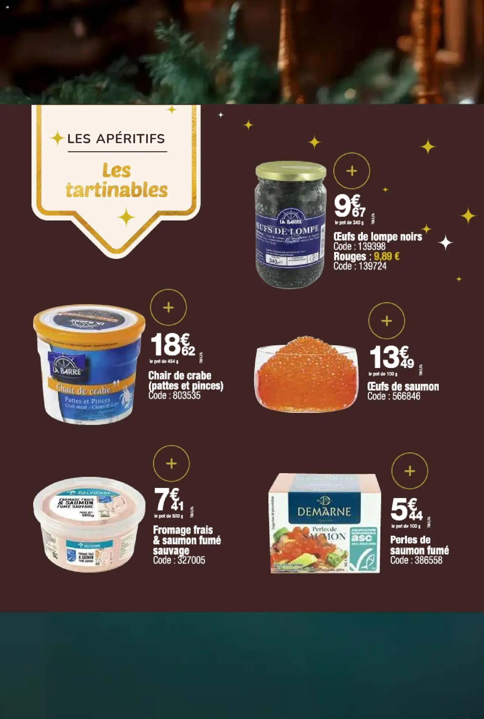 {H1} | Page: 10 | Produits: Saumon fumé, Fromage, Œufs, Fromage frais