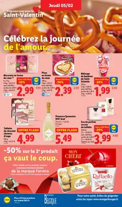 LIDL - Prévisualisation de Eau de parfum ou eau de toilette, 100 ml perfume or eau de toilette valide à partir de 05.02.2026 | Page: 28 | Produits: Parfum, Chocolat, Pizza, Eau de parfum