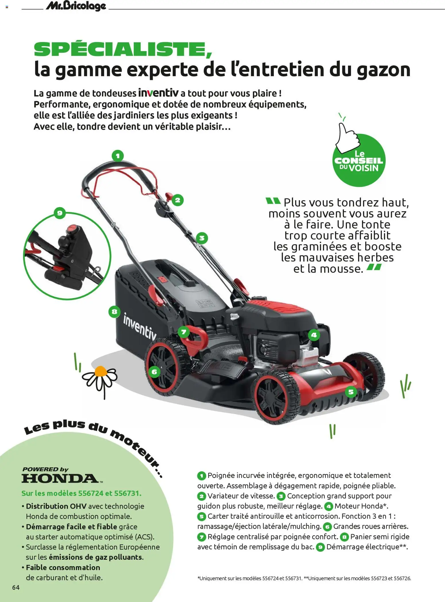 {H1} | Page: 64 | Produits: Gazon, Panier