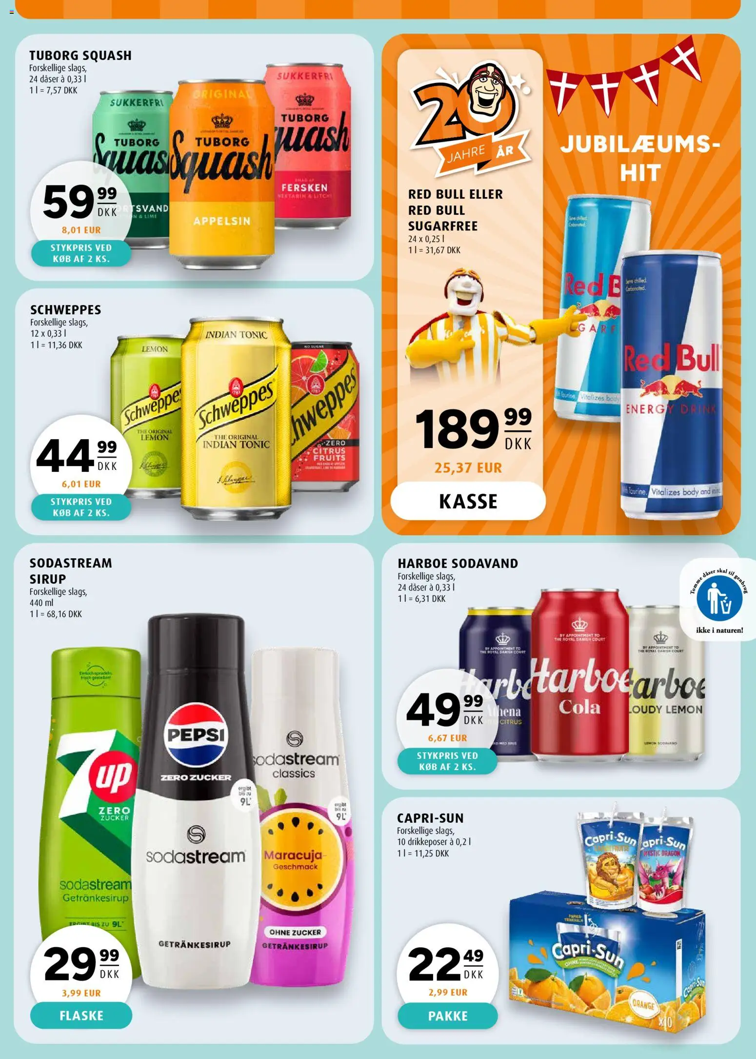Scandinavian Park tilbudsavis – gyldig fra 26.03.2026 | Side: 23 | Produkter: Squash, Sodavand, Cola, Tuborg Squash