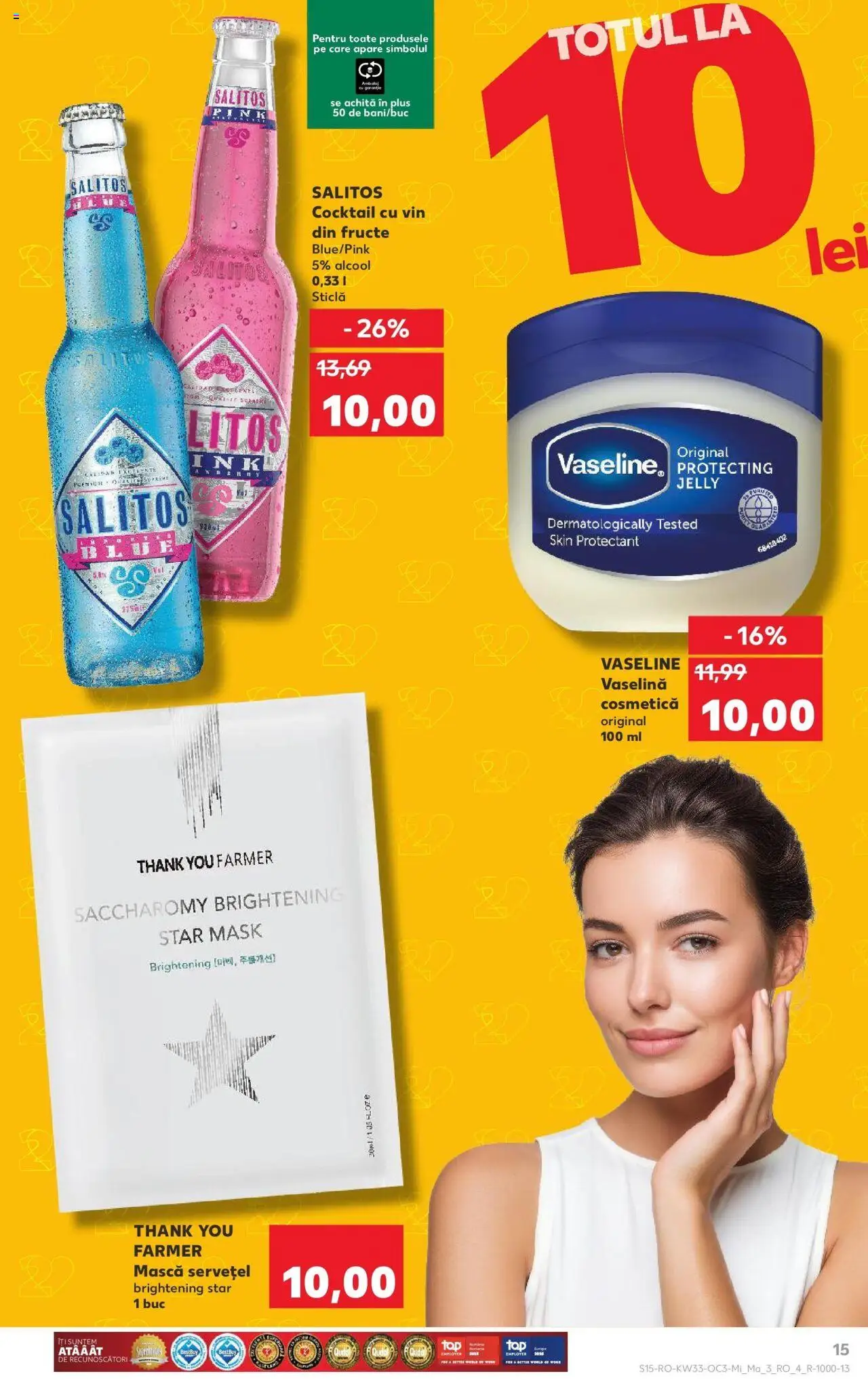 Catalog Kaufland - Satu Mare – valabil de la 13.08.2025 | Pagină: 15 | Produse: Vin, Cocktail, Fructe