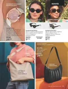 Anteprima del volantino Avon catalogo - campagna 04/2026 valido a partire dal 01.04.2026 | Pagina: 141 | Prodotti: Occhiali, Orologio, Laptop, Borsa