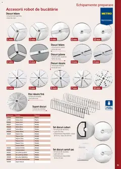 Ofertele Metro valabile de la 17.09.2025 | Pagină: 51 | Produse: Robot de bucătarie, Disc, Bucătărie, Cartofi