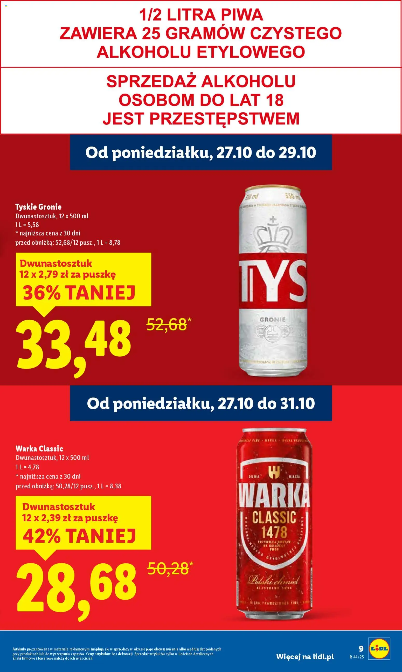 Lidl Gazetka od 27.10.2025 | Strona: 9