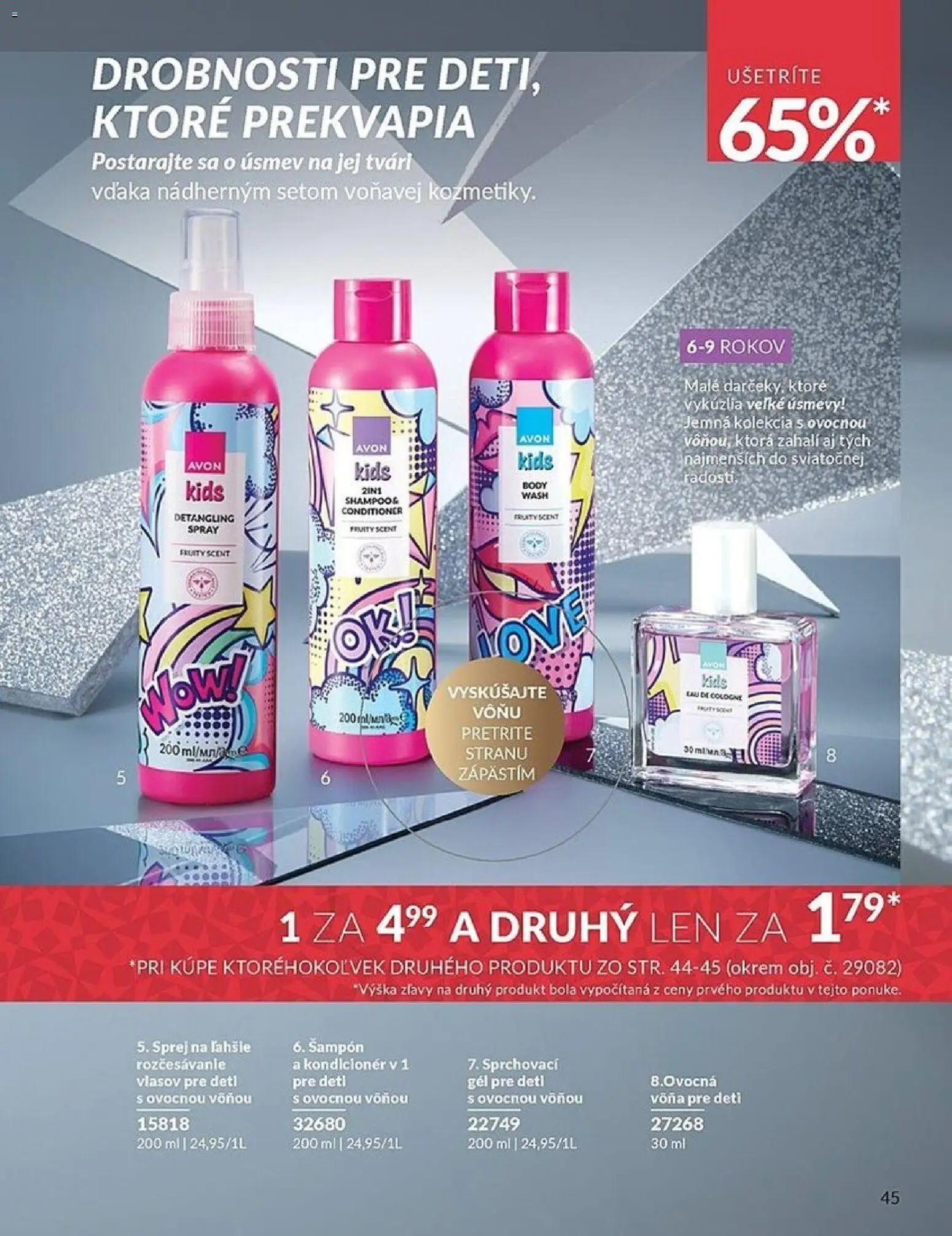 Nové Avon akcie – leták je platný od 01.11.2025 | Strana: 45 | Produkty: Šampón, Kondicionér