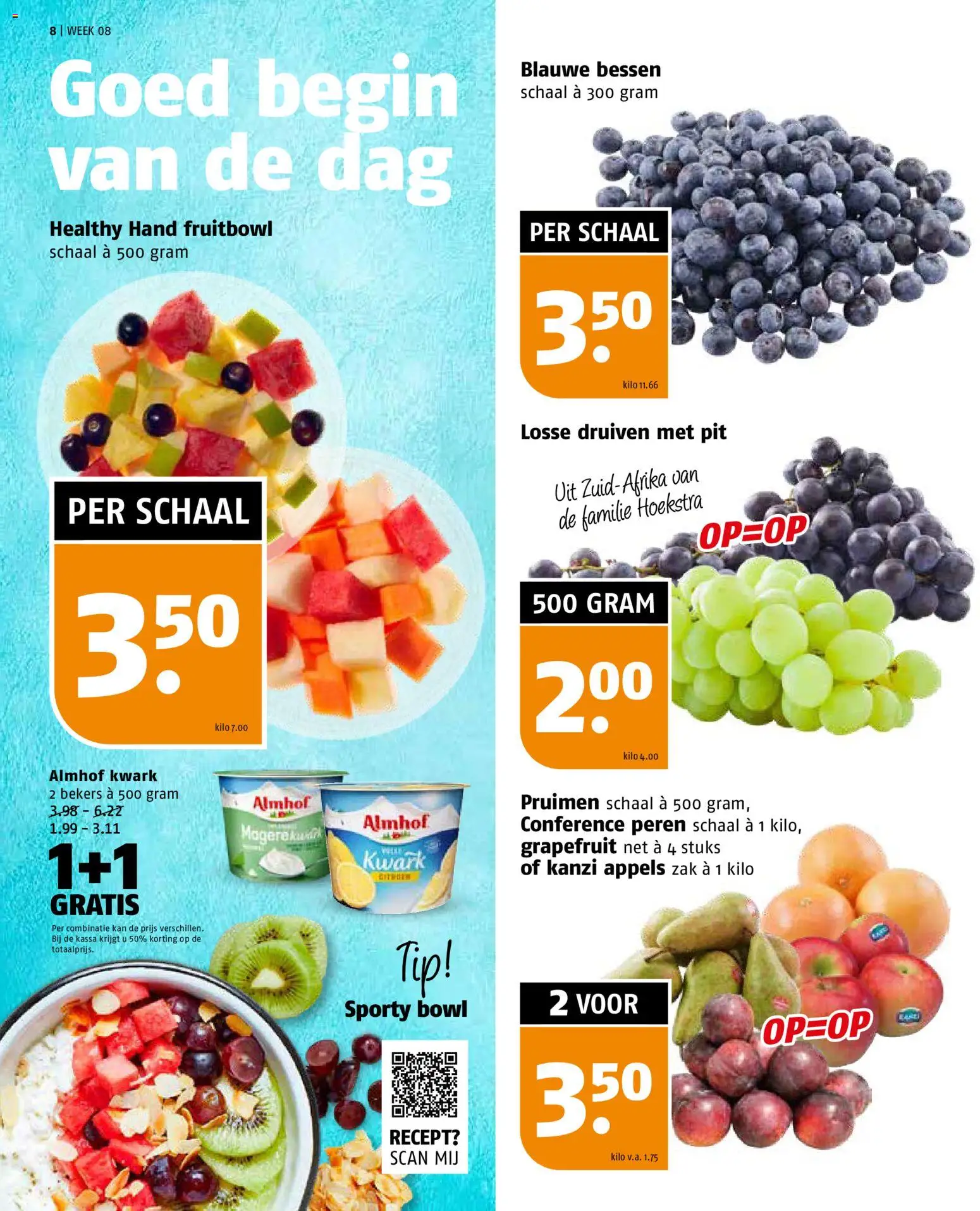 {H1} | Pagina: 8 | Producten: Grapefruit, Schaal, Kwark, Zak