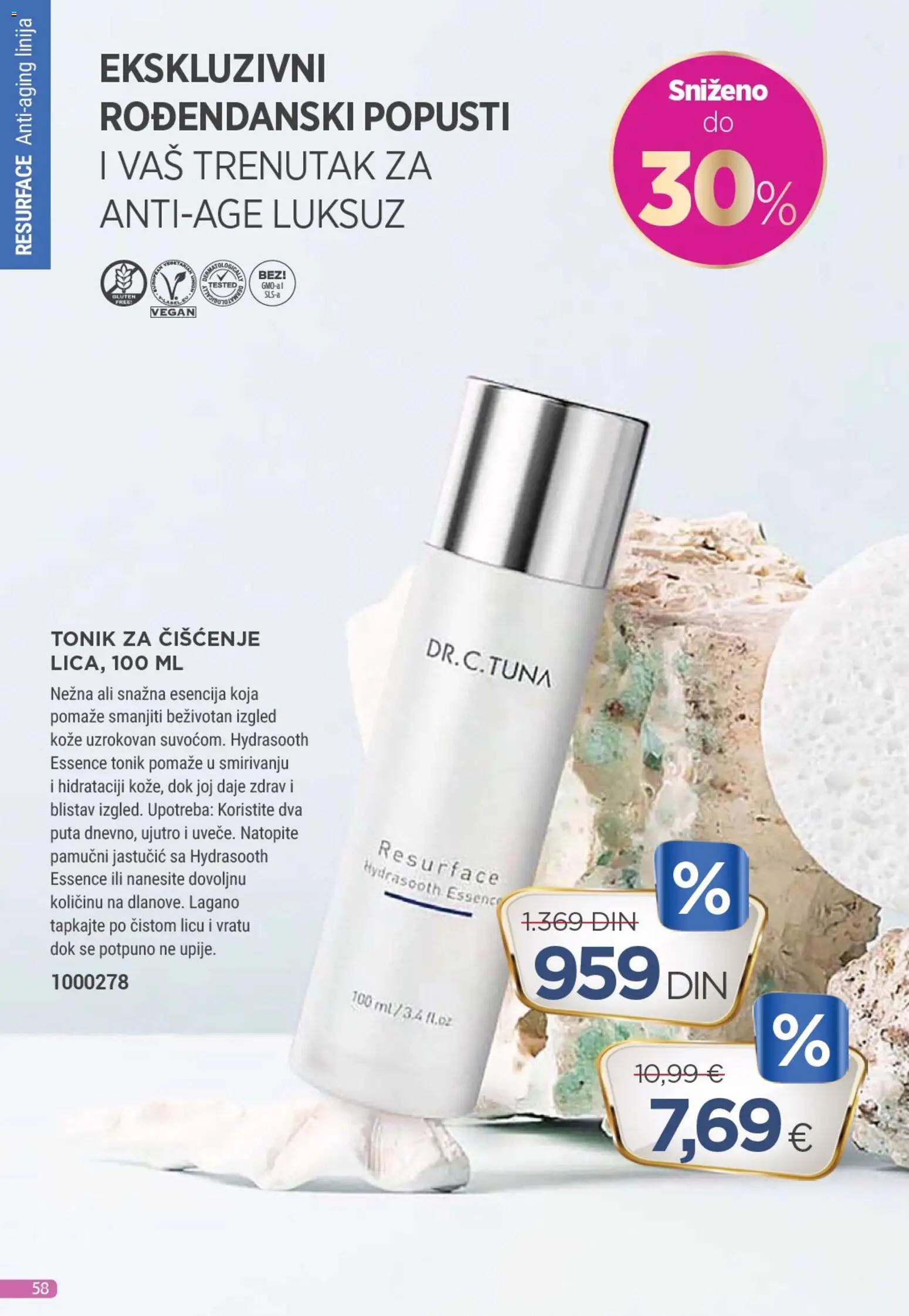 Farmasi katalog - važi od 01.11.2025 | Strana: 58 | Proizvode: Tonik