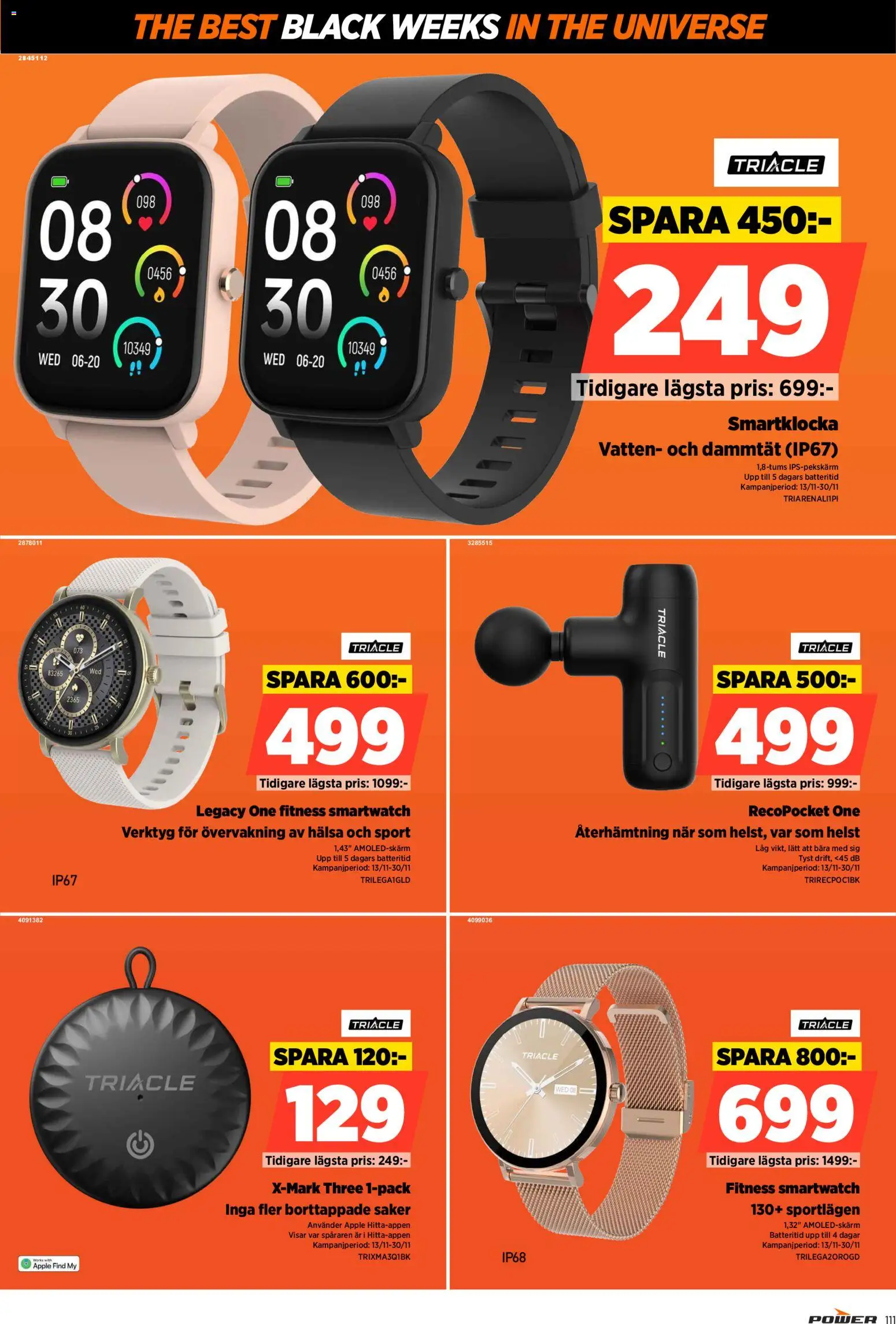 Power reklamblad aktuell från 17.11.2025 | Sida: 111 | Produkter: Äpple