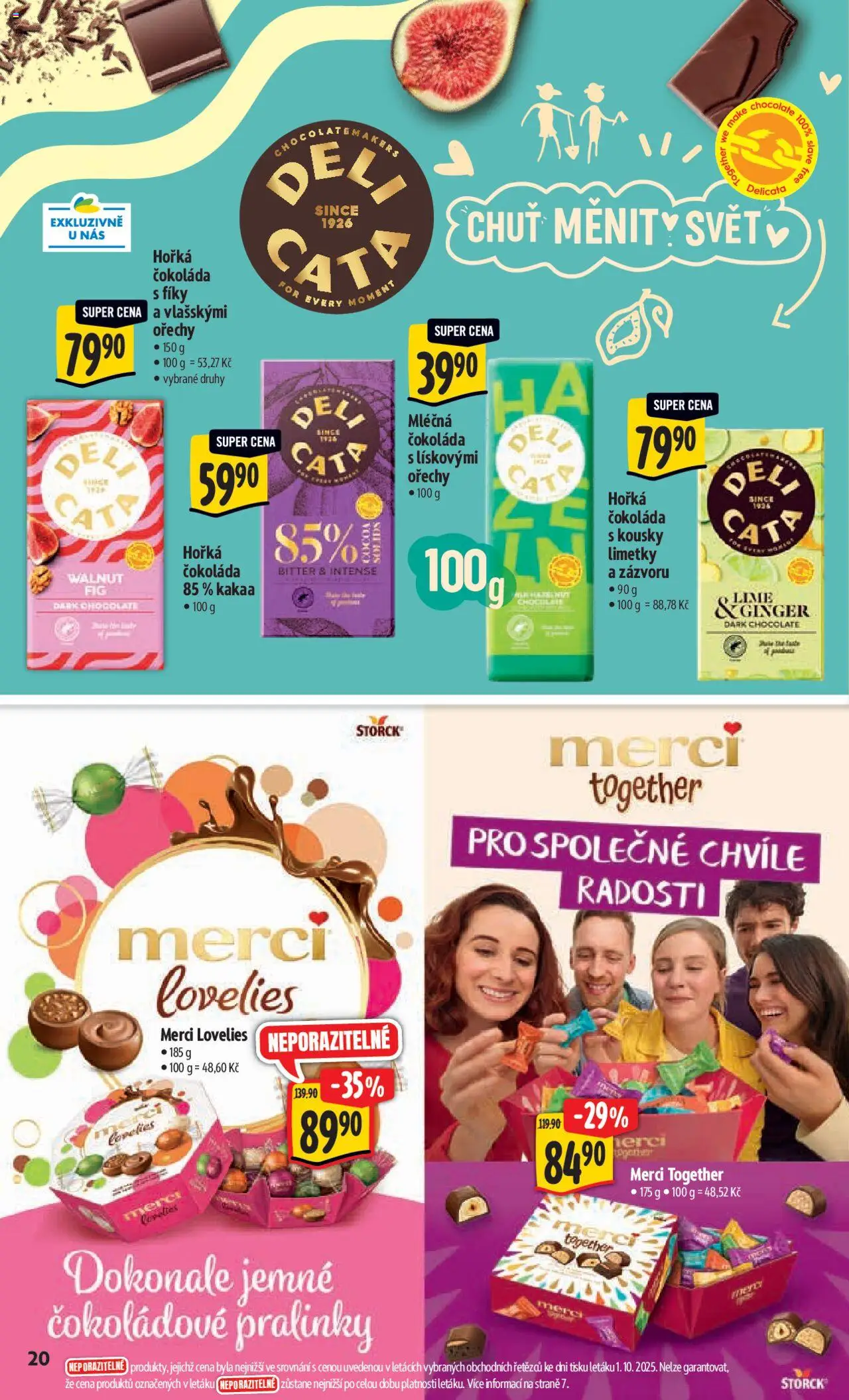 Albert leták - Hypermarket od 08.10.2025 | Strana: 29 | Produkty: Čokoláda, Merci, Limetky, Horká čokoláda