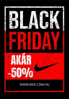 NIKE Black Friday - amely érvényes a következő dátumtól: 17.11.2025