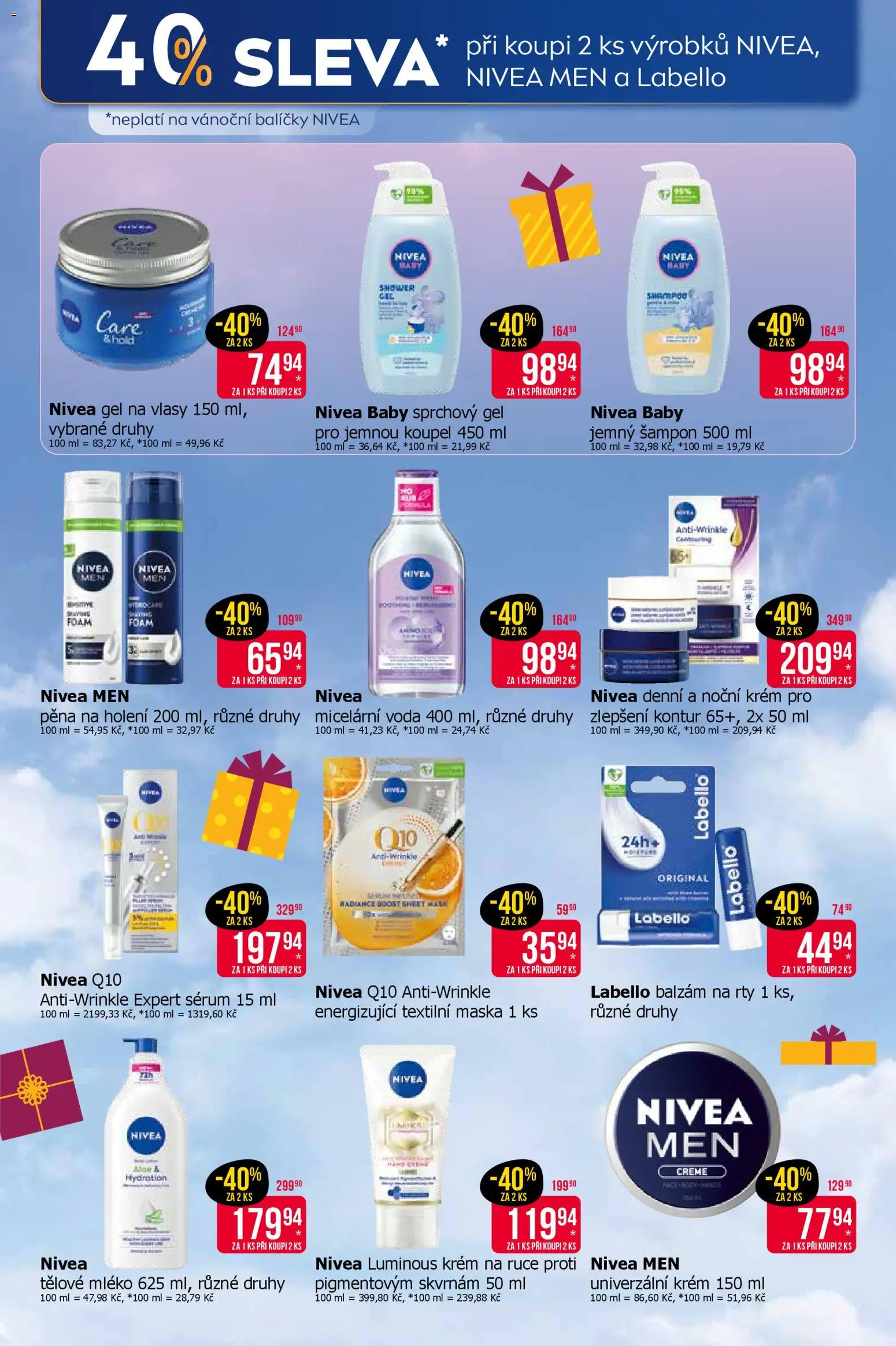 TETA Drogerie leták - Vánoce od 27.11.2025 | Strana: 6 | Produkty: Krém na ruce, Sprchový gel, Mléko, Sérum