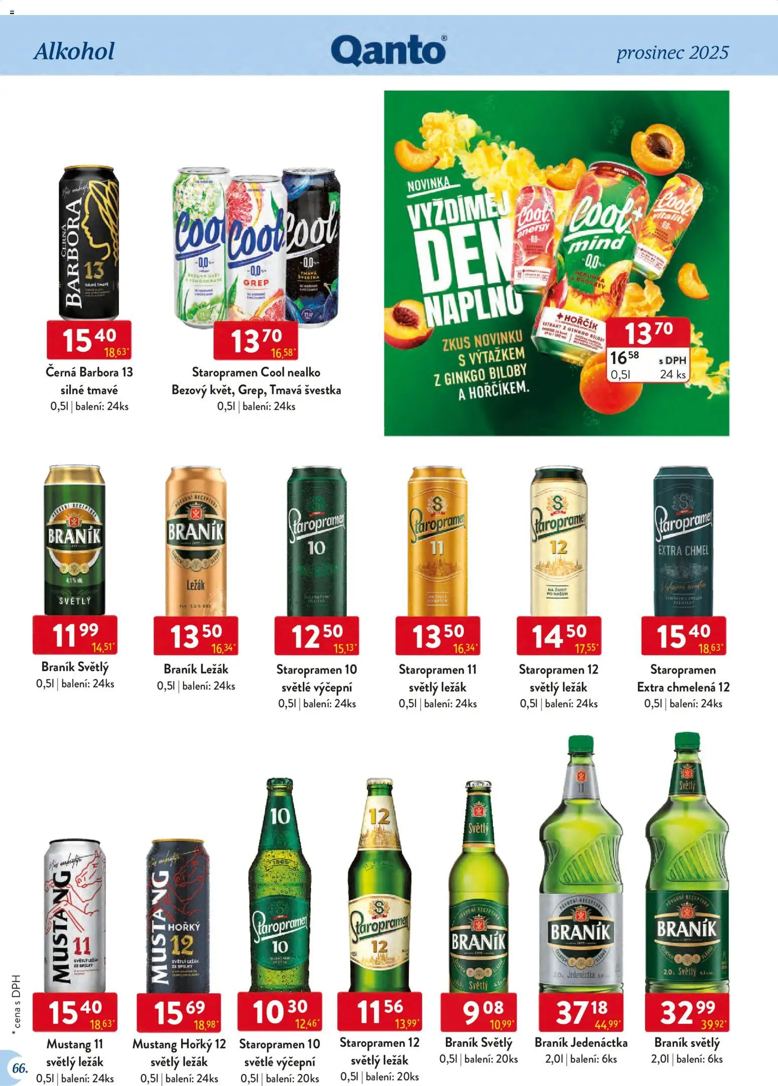 Astur & Qanto leták - Velkoobchod 12/2025 od 01.12.2025 | Strana: 66 | Produkty: Hořčík, Staropramen 12, Staropramen Cool, Staropramen 11