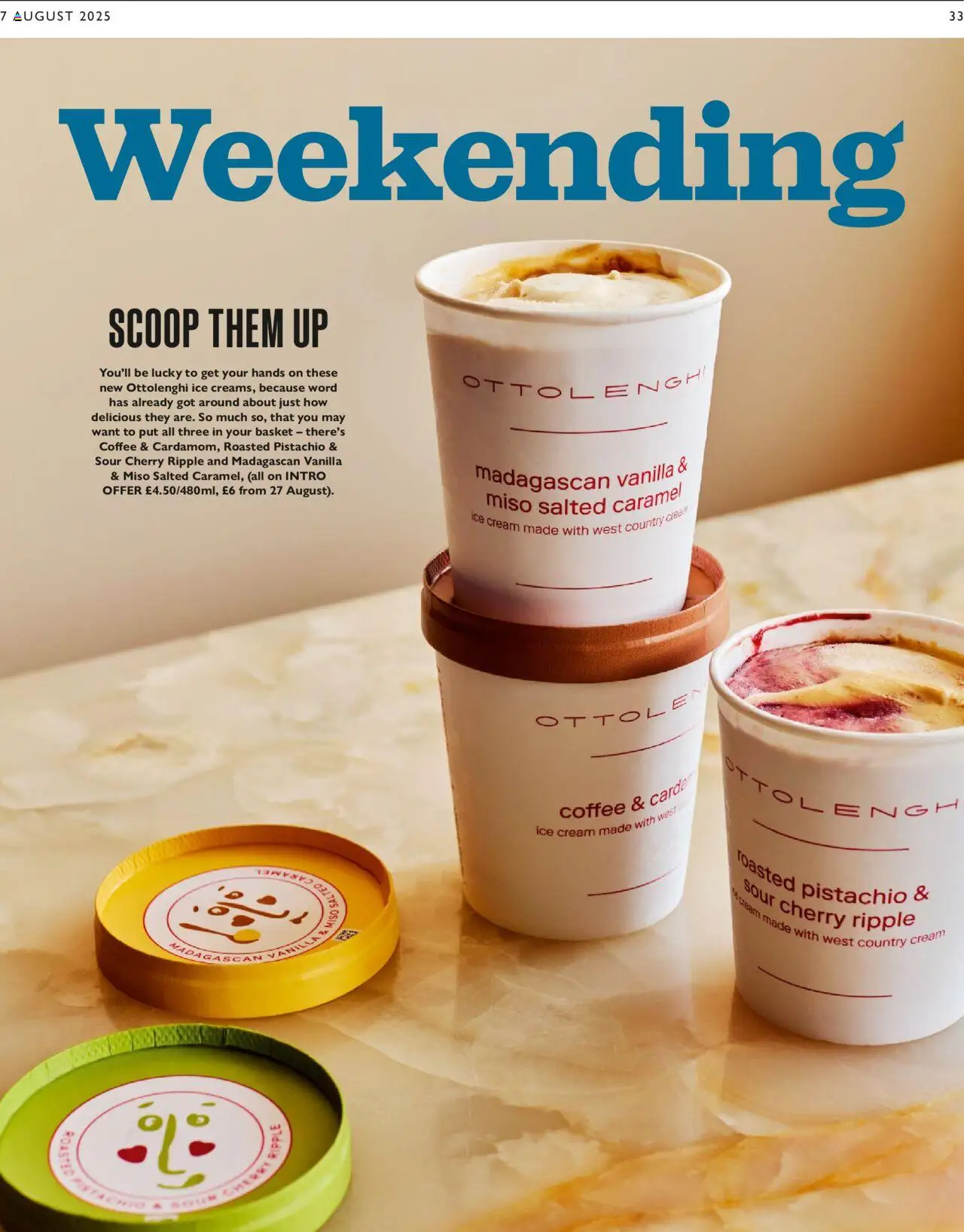  | Page: 33 | Products: Basket, Coffee, Ice cream, Vanilla