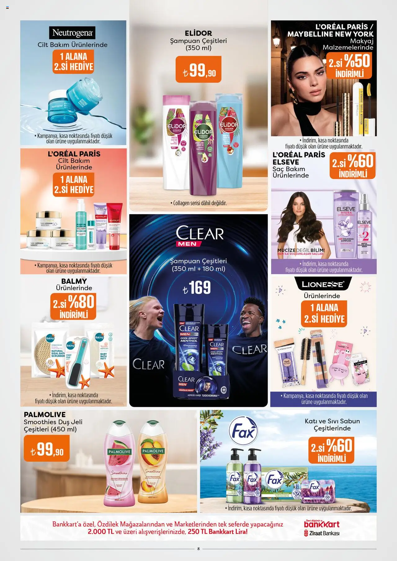 Özdilek Katalog - 24.09.2025 tarihinden itibaren geçerlidir | Sayfa: 8 | Ürünler: Duş, Şampuan, Sabun, Makyaj