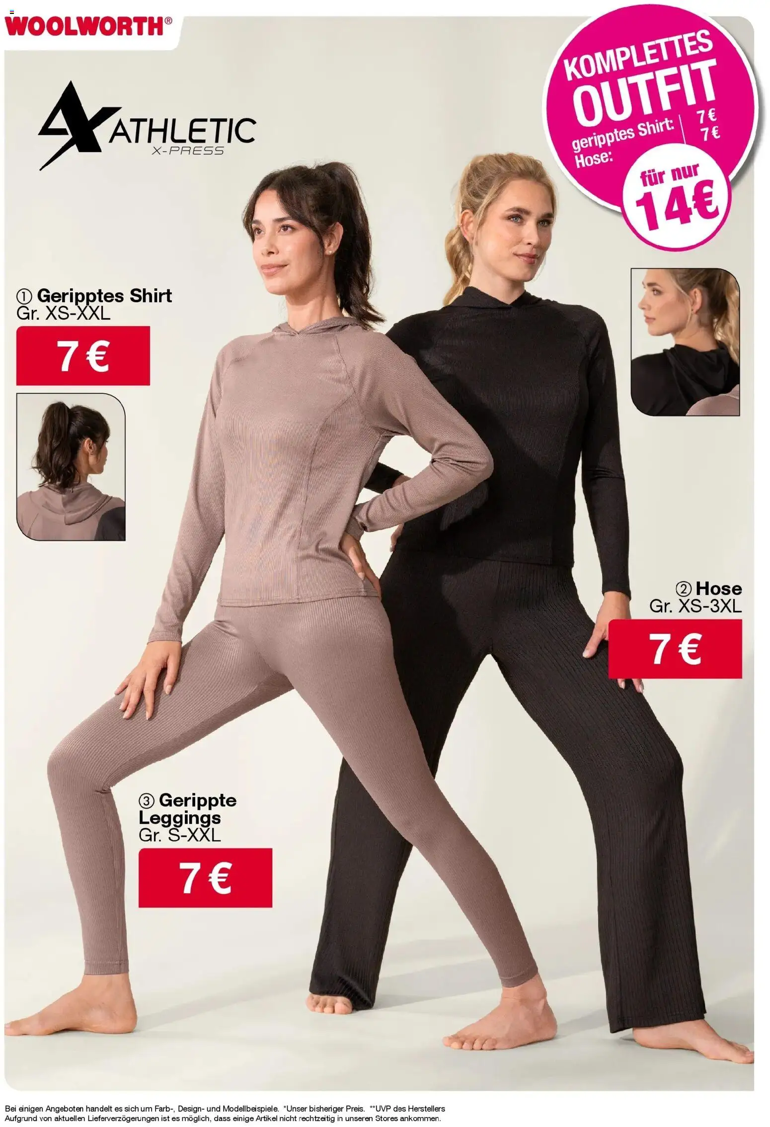 Woolworth - Woolworth: Wochenangebote gültig ab 01.01.2026 | Seite: 21 | Produkte: Hose, Leggings