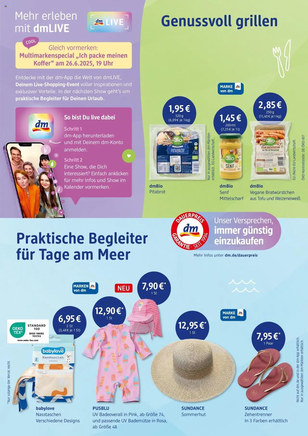 dm drogerie prospekt Linden - gültig ab dem 17.06.2025 | Seite: 4 | Produkte: Koffer, Uhr