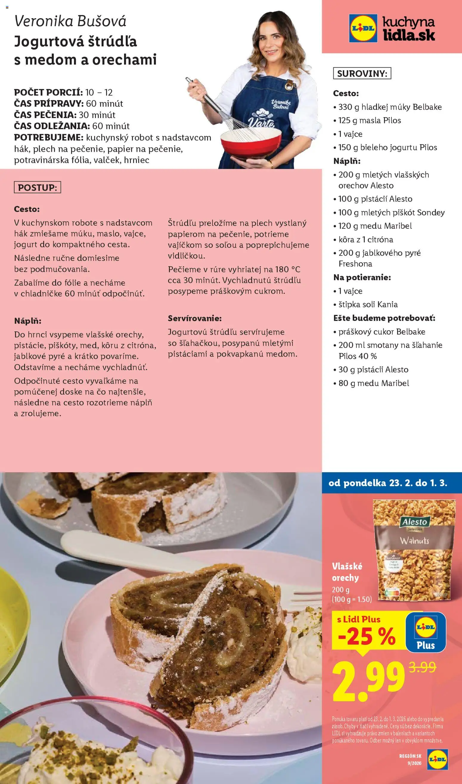 Nové Lidl akcie – leták je platný od 23.02.2026 | Strana: 95 | Produkty: Kuchyňa, Kuchynský robot, Orechy
