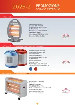 Anteprima del volantino GBC Caldo Inverno catalogo valido a partire dal 24.10.2025 | Pagina: 2 | Prodotti: Stufa