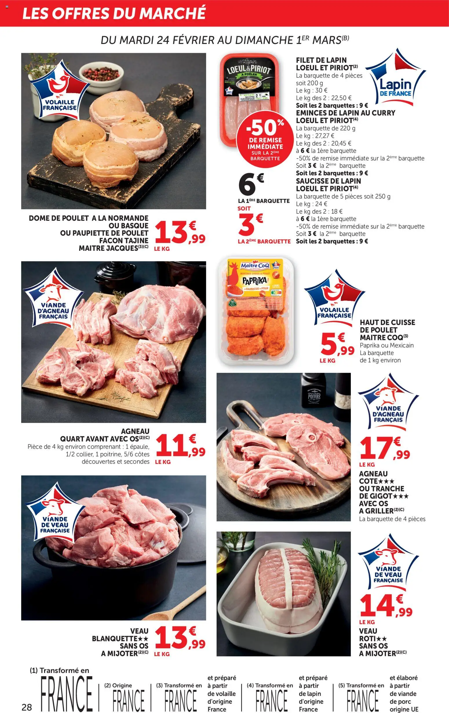 {H1} | Page: 28 | Produits: Poivre, Curry, Viande, Porc